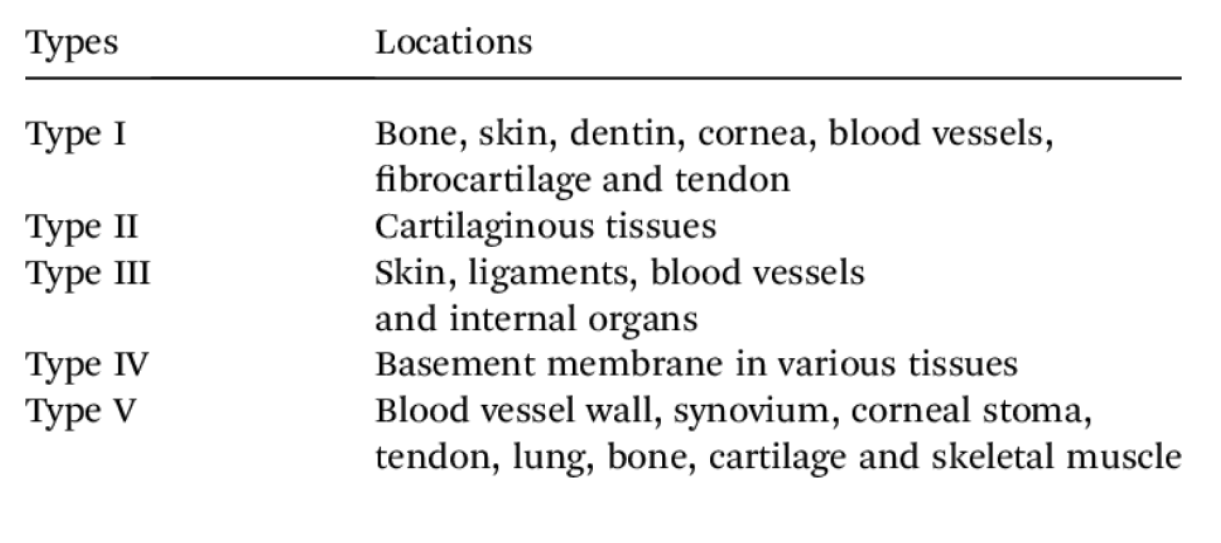 FORMATION OF COLLAGEN WITH SILICA